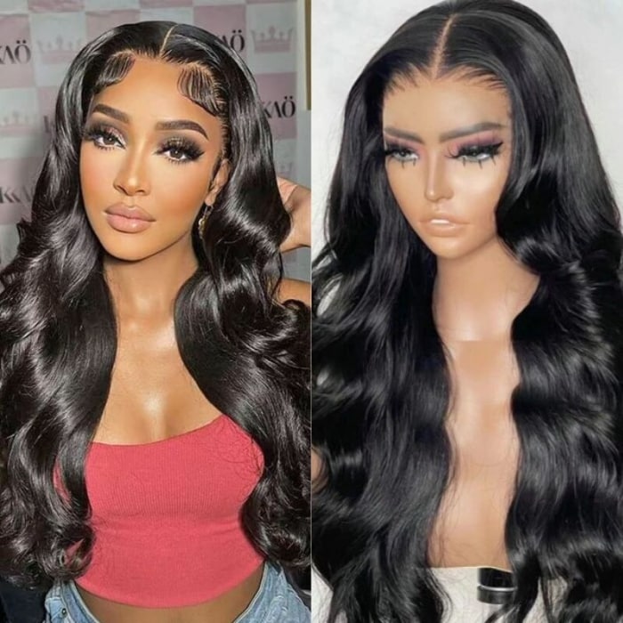 Limited Stock | Nadula $9.9 Get 180% Density 14 Inch 4x4 Lace Closure Body Wave Human Hair Wig 