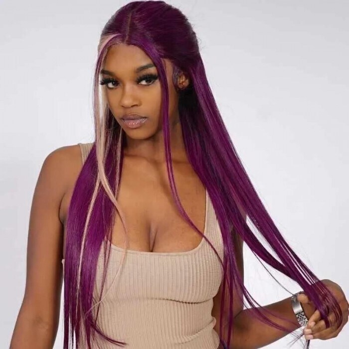 Nadula Straight 13*4 Lace Front Colored Human Hair Wigs Special For Tiktok Live Offer Sample Hair BLP Lowest Price Can't Return Or Change