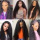 Nadula Jerry Curly 13x4 HD Lace Front Wigs 100% Curly Human Hair Wigs With Pre Plucked Hairline