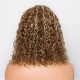 Nadula Wear Go 6x4.5 Pre-Cut Lace Honey Blonde Highlights Bouncy Water Wave Glueless Wig