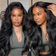 Pre-Everything Frontal Wig | Nadula Light Yaki Straight 13x4 Transparent Lace Ear to Ear Lace Put on and Go Frontal Wig