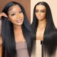 Ameera Same Wig | Nadula 7x5 Bye Bye Knots Hot Style Yaki Straight Glueless Deep Part Lace Closure Wig Natural Hairline