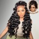 Bye Bye Knots Wig 2.0 ™ | Nadula 3D Body Wave 7x5 Pre Bleached Put on and Go Lace Closure Glueless Wig 