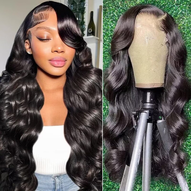Nadula 13x4 Lace Front Body Wave 130% To 180% Density Human Hair Wigs With Baby Hair