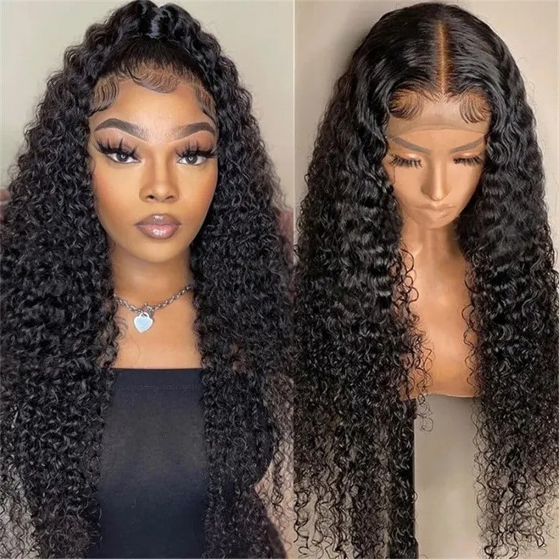 Nadula Best Deal 13*4 Lace Frontal Jerry Curly Wigs Affordable Human Hair Wig