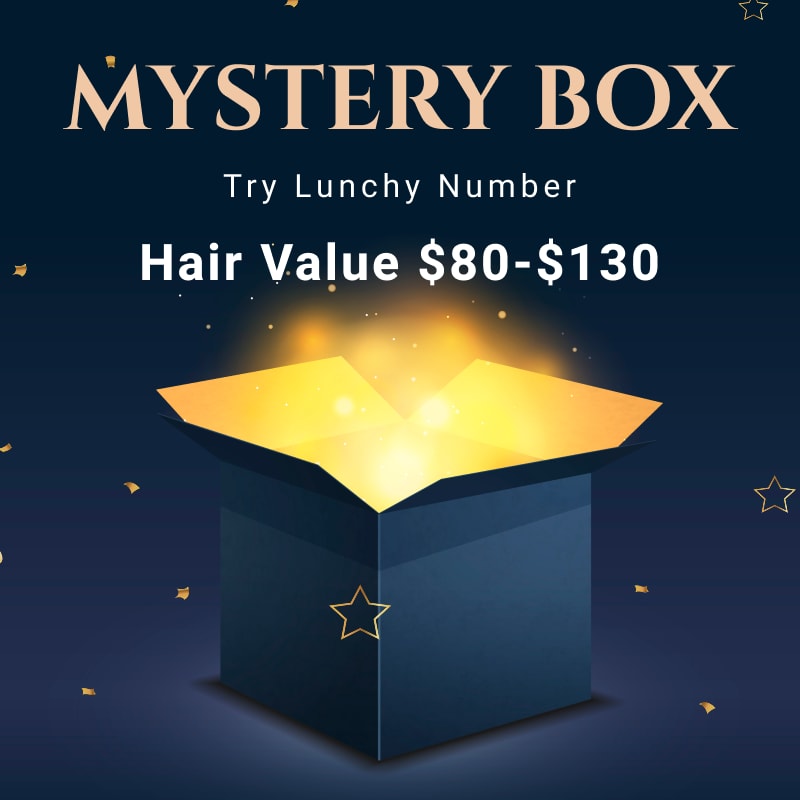 Nadula Mystery Box Win 10 Inch-18 Inch  Wigs Value $80-$130 Flash Sale