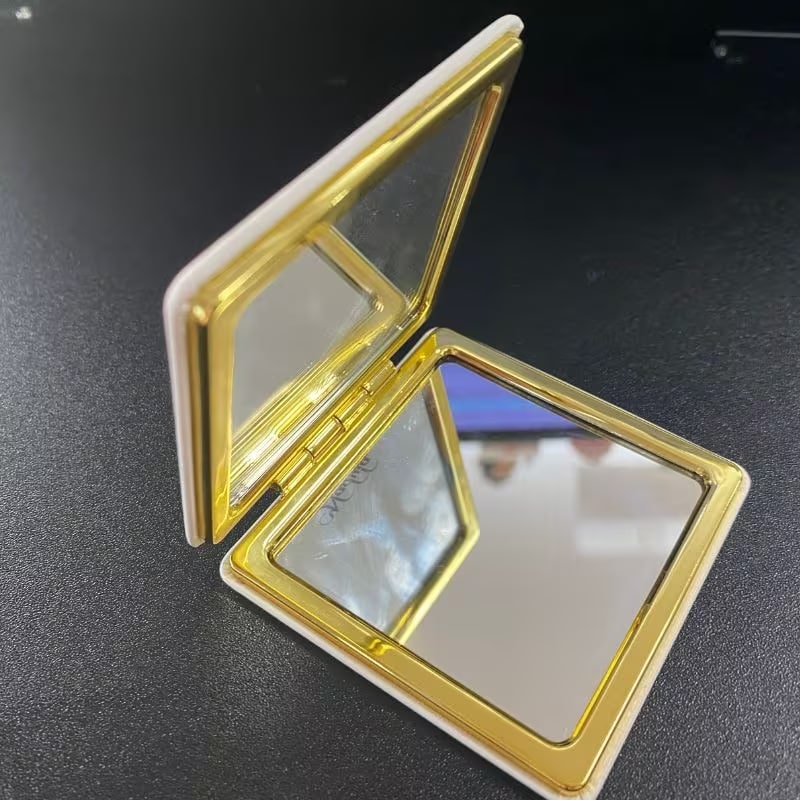 Nadula Free Gift Portable Dressing Table Cosmetic Mirrors High Definition Folding Mirror