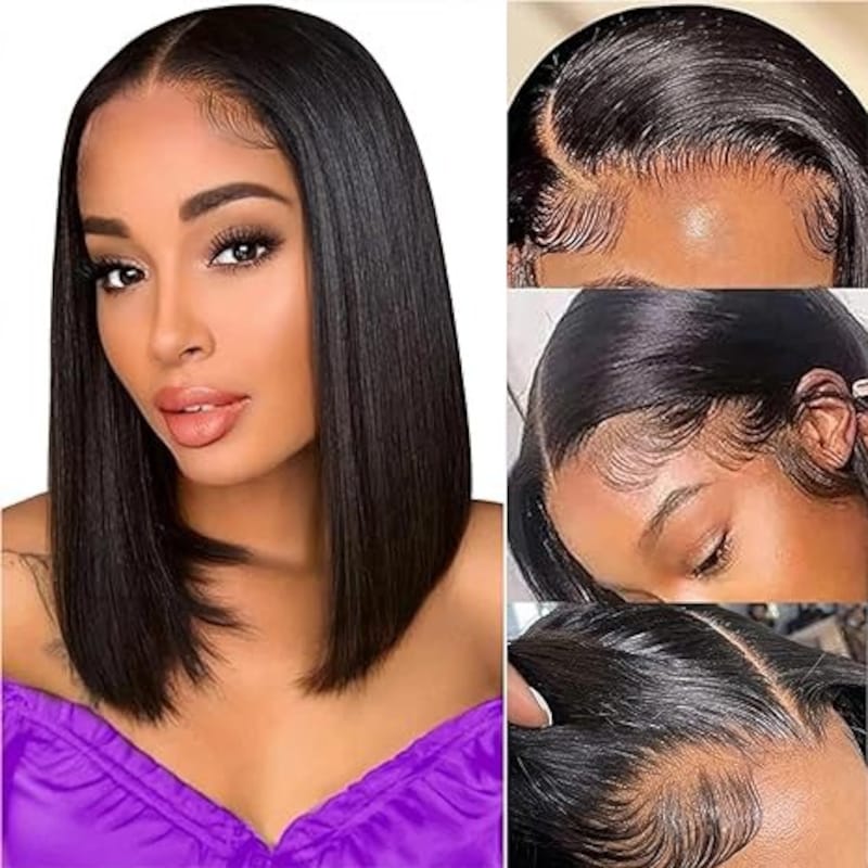 Nadula 360 Lace And Full Lace 180% Density Straight Bob Wigs Do Any Part