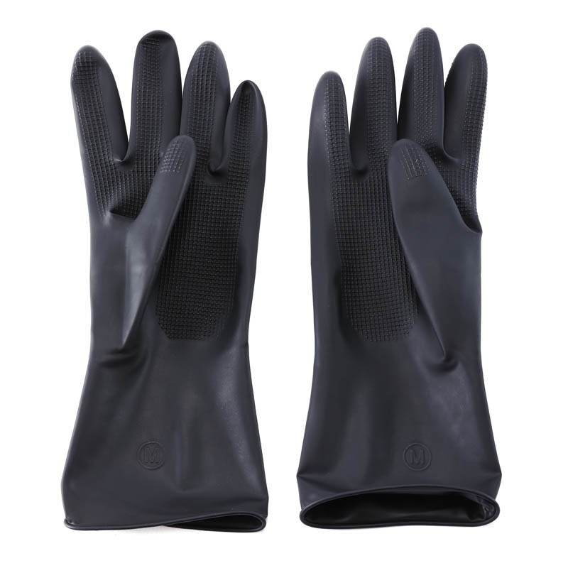 Nadula 1 Pair Black Reusable Salon Accessories Hair Dye Gloves