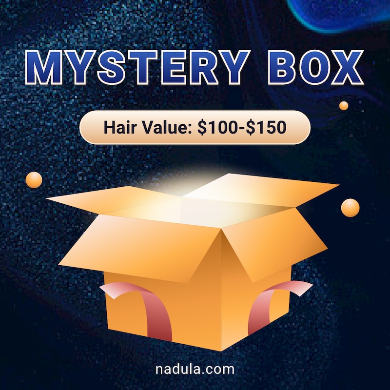 Nadula Mystery Box Win 18 Inch-24 Inch Lace Wigs And Surprise Gifts Value $80-$150 Flash Sale