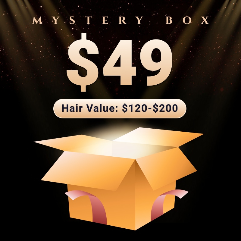 Nadula $49 Mystery Box-For 14 To 20 Inch 100% Virgin Hair Human Wig