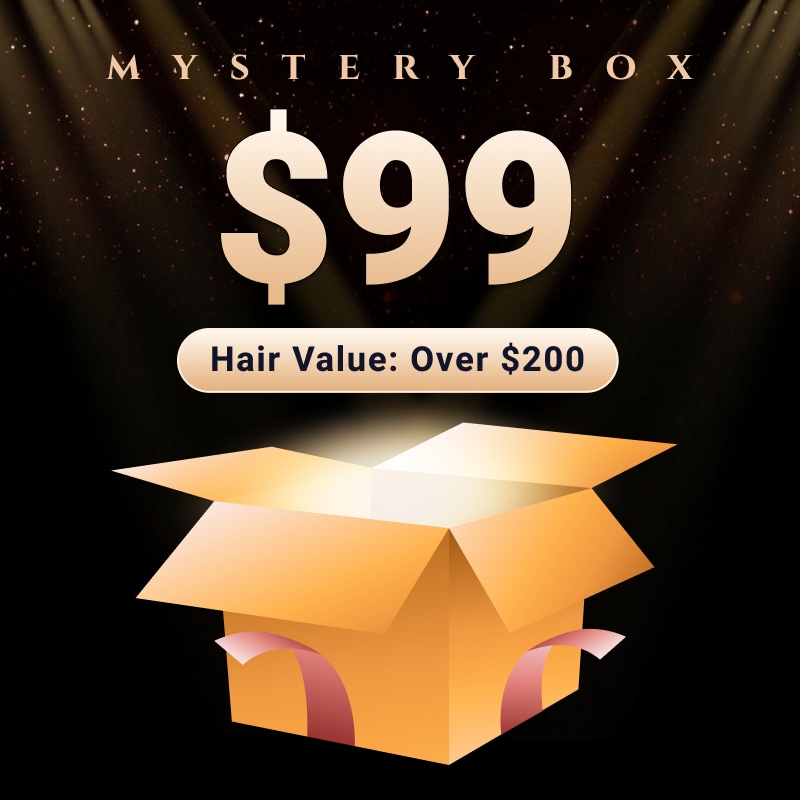 Nadula $99 Mystery Box-For 18-24 Inch100% Virgin Hair Human Wig