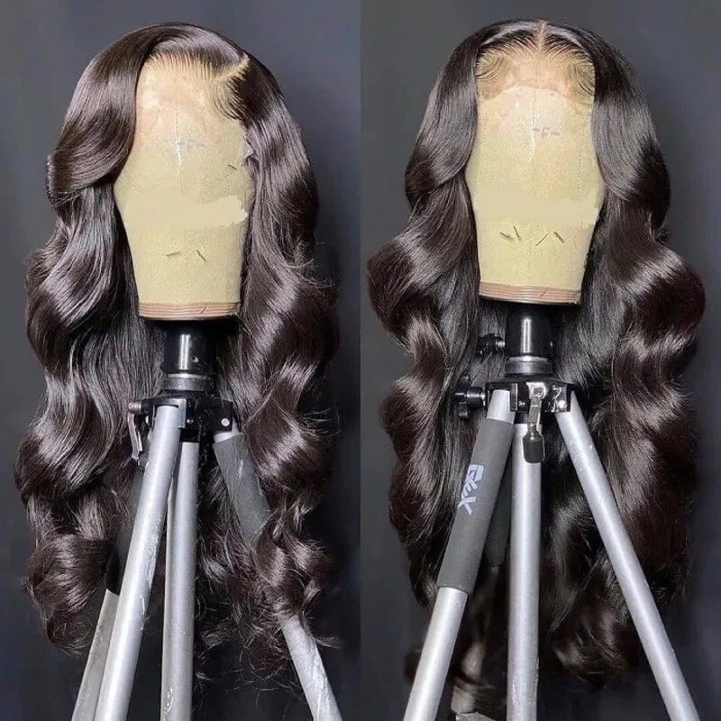 18 Inch 13x4 Lace Front Human Hair Wigs With Baby Hair Body Wave 150% Density Wigs