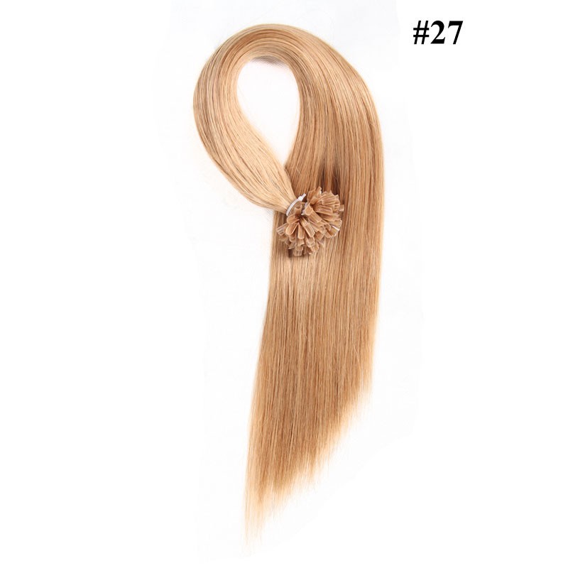 Nadula 18in 20in 22in 24in Pre Bonded Nail U Tip Keratin Fusion