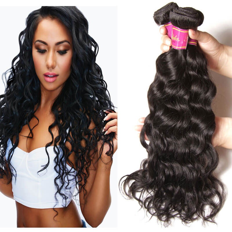 Nadula Cheap Brazilian Natural Wave Hair 4 Bundles Soft Virgin