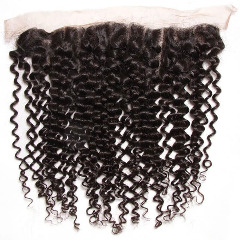 Nadula Curly Hair 13x4 Lace Frontal Closure Ear To Ear Unprocessed Virgin Hair