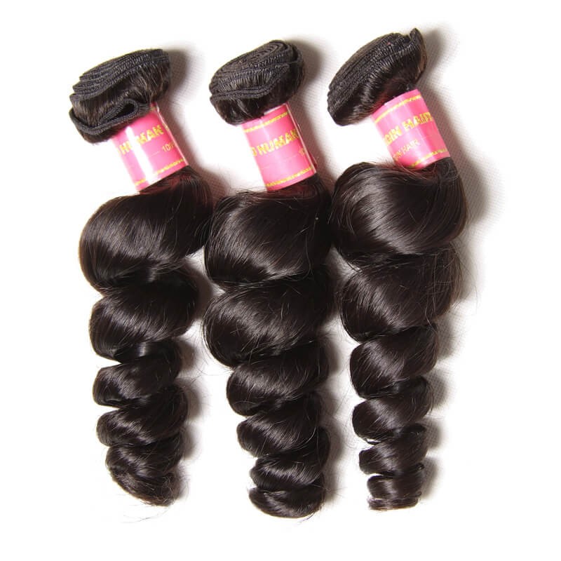 Nadula Good Quality Malaysian Hair Weave 3 Bundles Loose Wave Virgin Malaysian Weave Human Hair