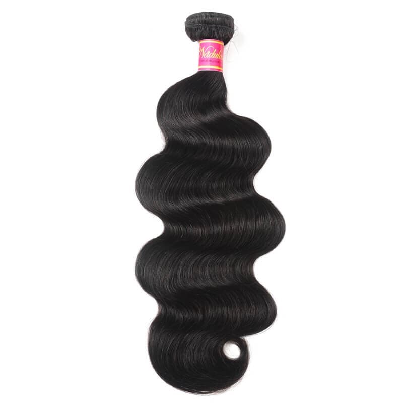 Nadula Real Brazilian Virgin Remy Hair Weave Body Wave 1 Bundle Brazilian Human Hair For Sign In Gift