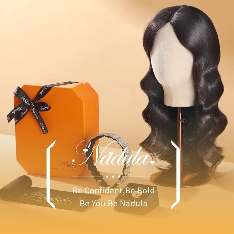 Nadula Beginner Friendly V Part Body Wave Wig No Leave Out Upgrade U Part  Wig 8A High-quality Virgin Hair 