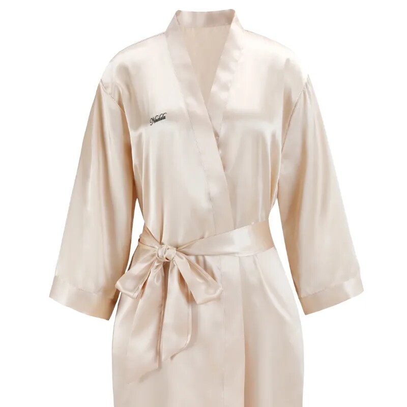 Nadula Free Gift Silk Nightgown Robe Intimate Lingerie Special For Order Over $239