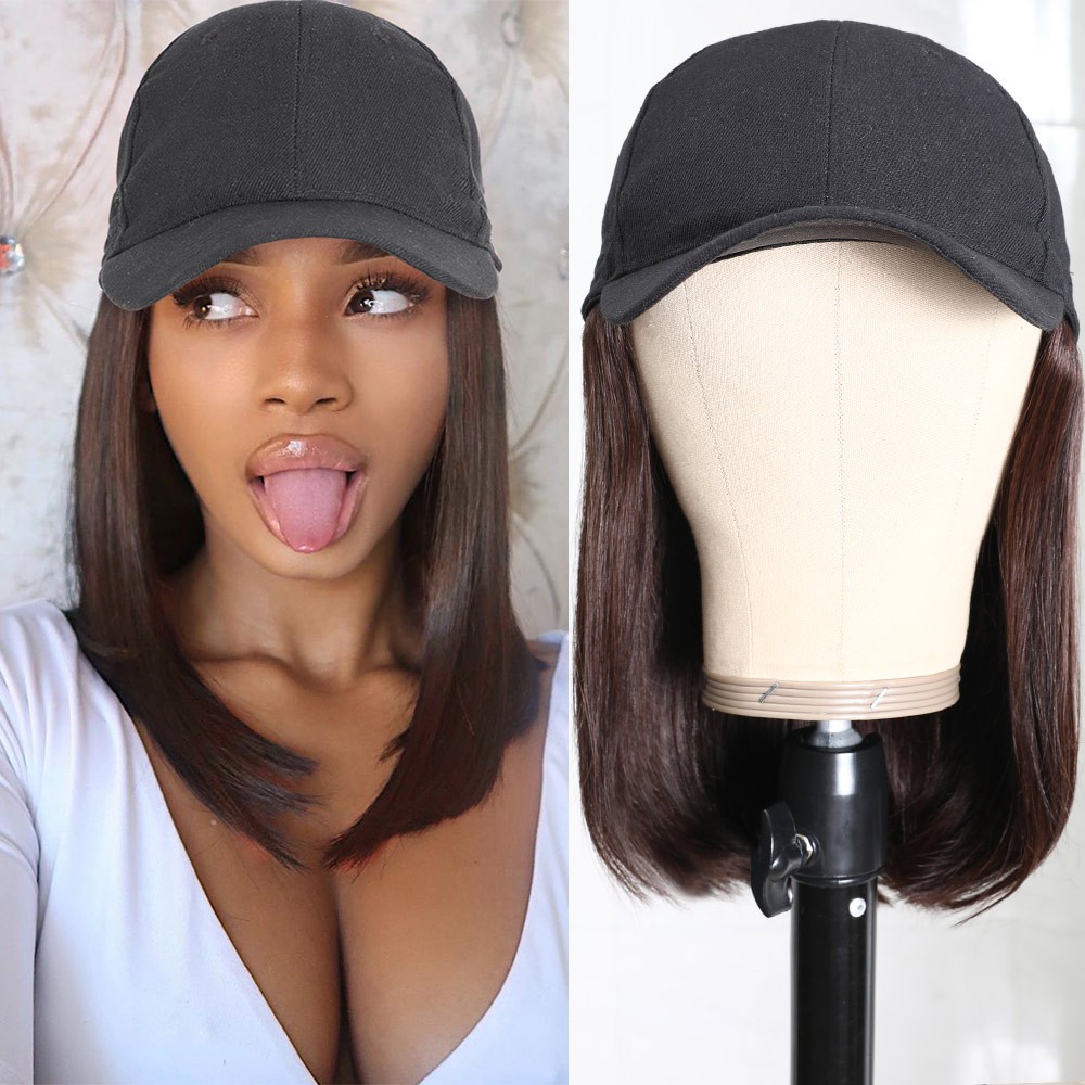 ball cap wig