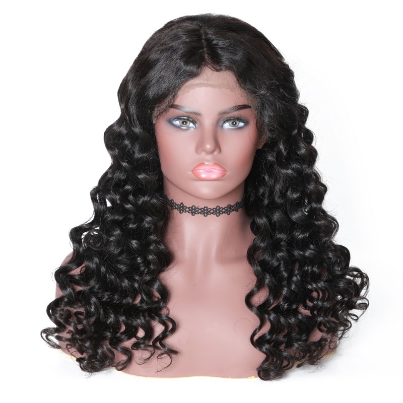Mid Length Human Hair Wigs Nadula