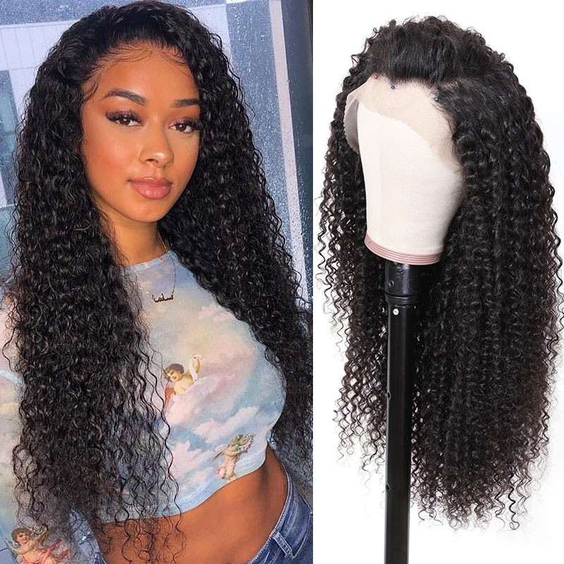 Nadula Curly Human Hair Wigs Curly Lace Front Wigs Curly Bob
