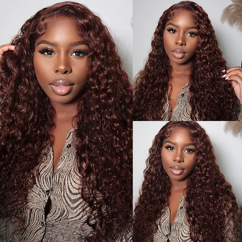 Wig long brown deals