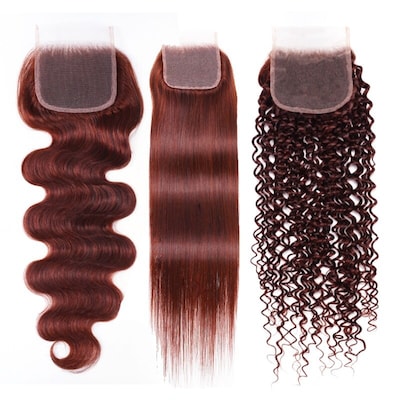 Nadula Body Wave 4x4 Lace Closure Three Part Middle Part And Free