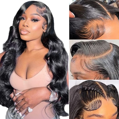 Nadula Body Wave 4x4 Lace Closure Three Part Middle Part And Free