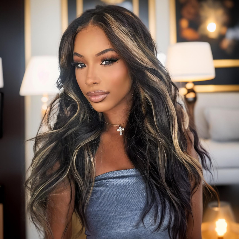 Colored Wig Human Hair Fall Wig at Nadula Nadula