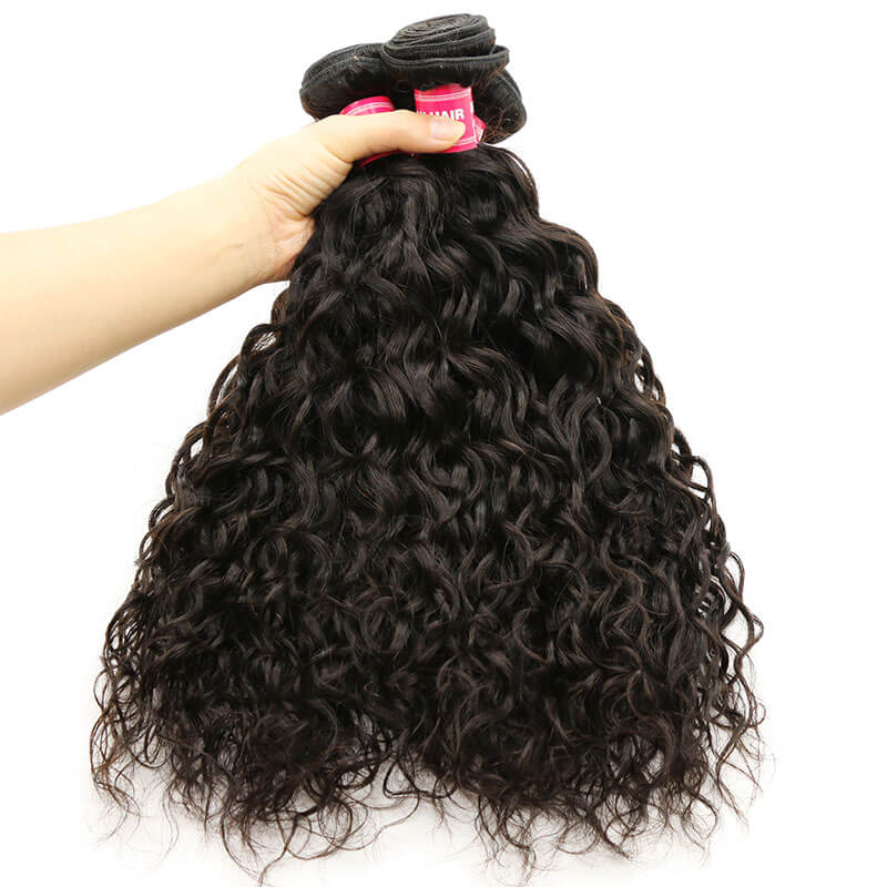 Nadula Best Virgin Brazilian Water Wave Hair Weave 3 Bundles Deals