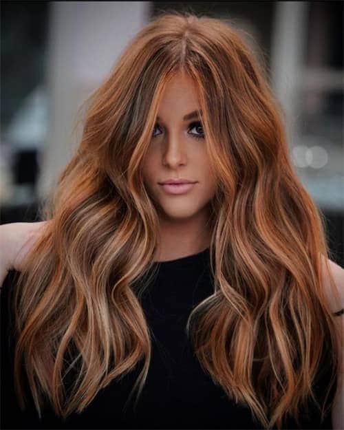 Strawberry Blonde with Blonde Highlights