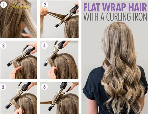 how to curl loose waves