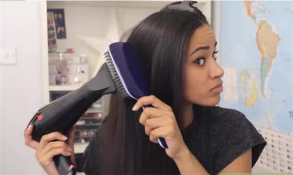 how to straighten a synthetic wig