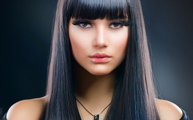 straight human hair