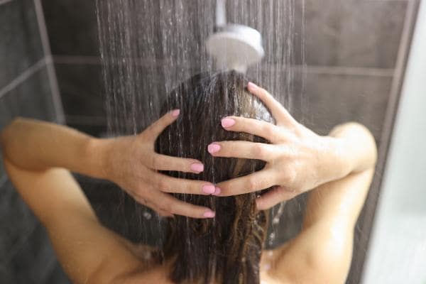 avoid hot showers