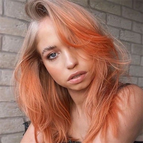 What color is apricot hair?