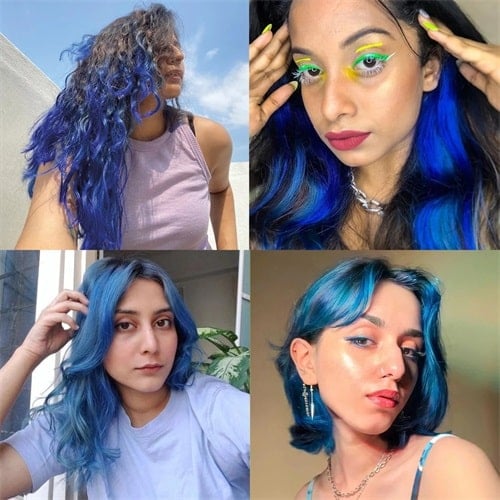 What are the best ash blue hair color ideas for 2023?