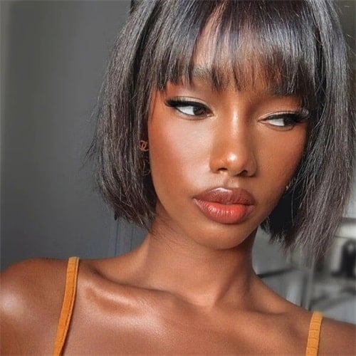 10 Wig Hairstyles For Round Faces to Look Like a Diva