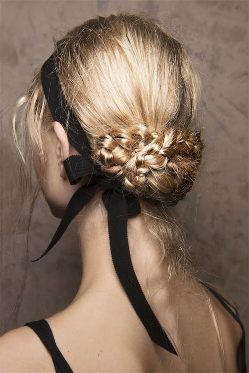 The history of chignon bun hairstyle