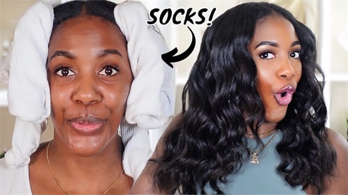 Curling Hair With Socks Min 