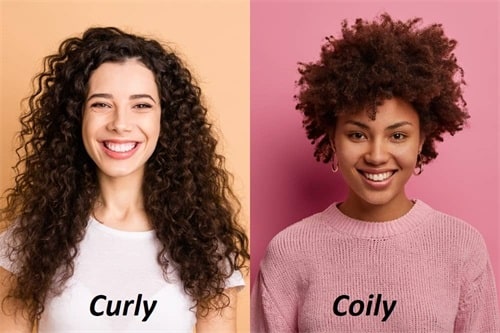 What is coily hair?