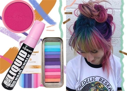 How to Use Hair Chalk for Colorful Strands - L'Oréal Paris