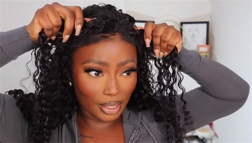 How to install the best beginner-friendly jerry curly summer wig?