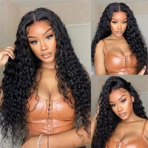 Jerry curly wig with normal edges