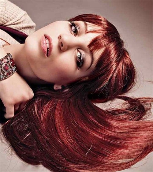 What is the color of mahogany hair?