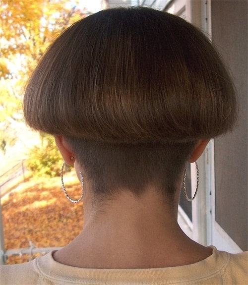 mushroom head haircut