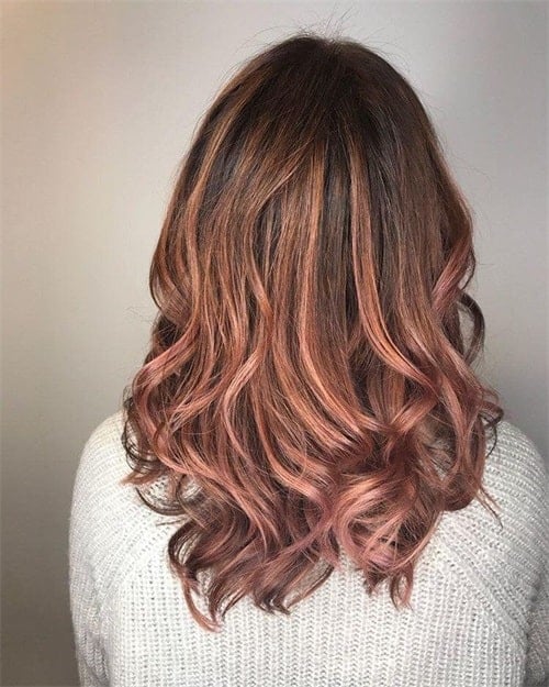 How to achieve rose brown hair color?
