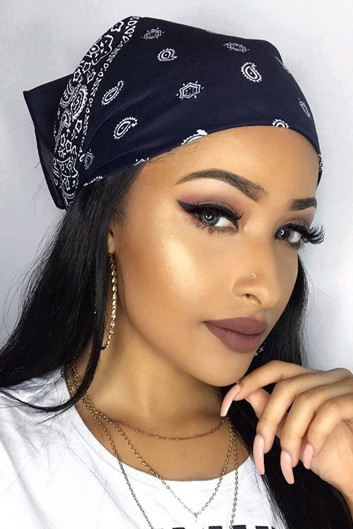 What are the best hair types for bandana hairstyles?
